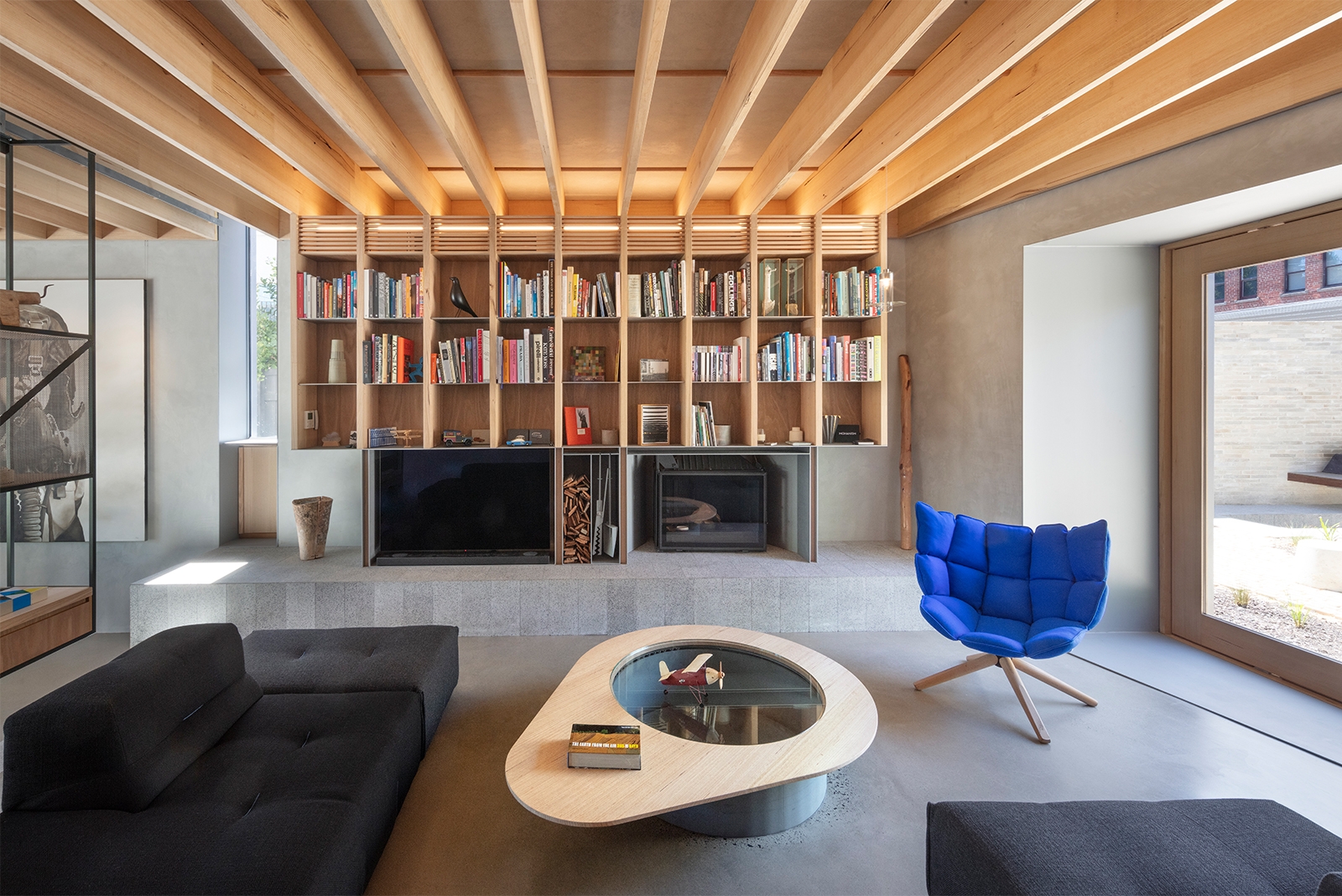 Divided House Interior Design Jackson Clements Burrows