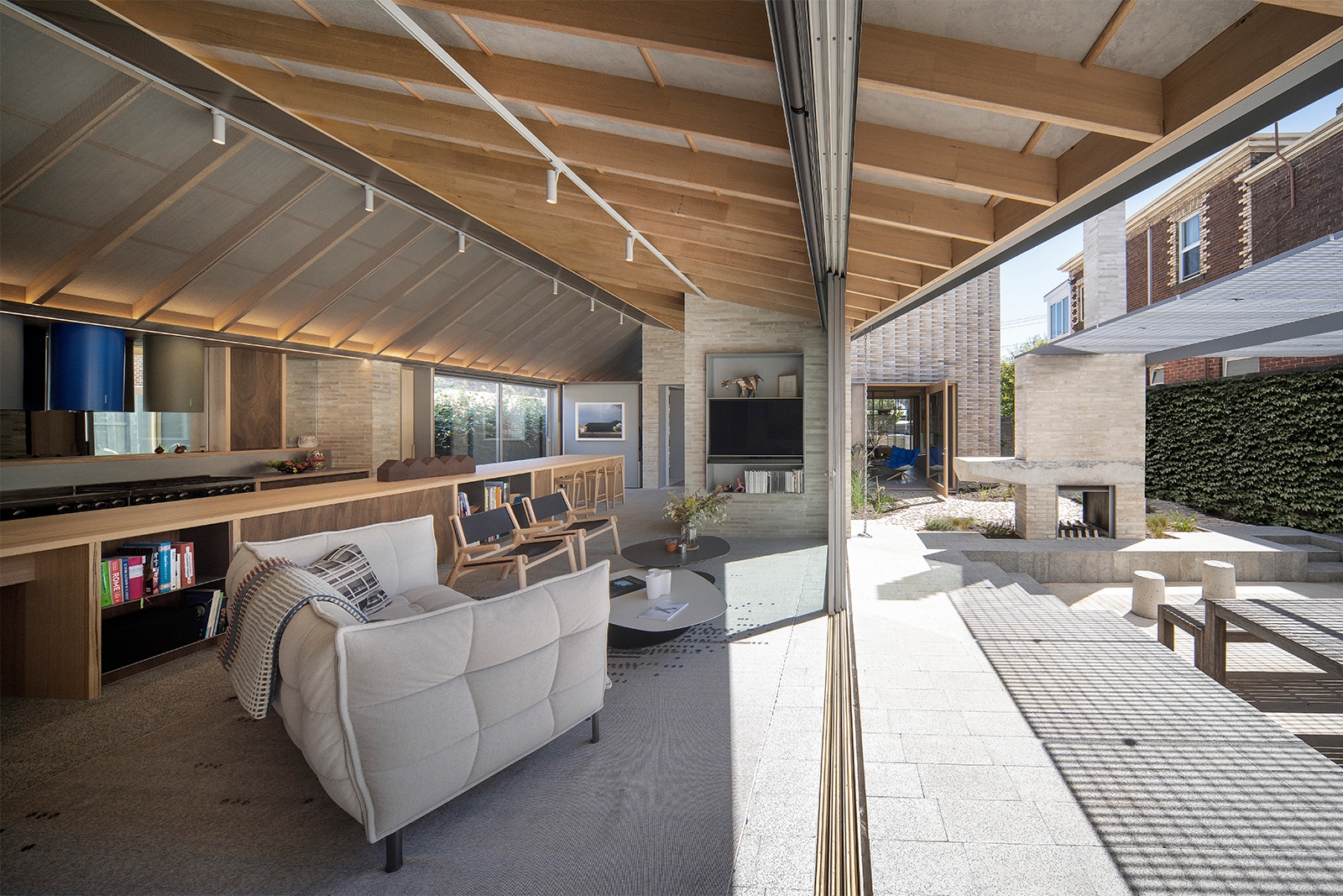 Divided House Interior Design Jackson Clements Burrows